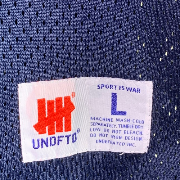 Undefeated “cut throat” baseball jersey - Picture 3 of 6